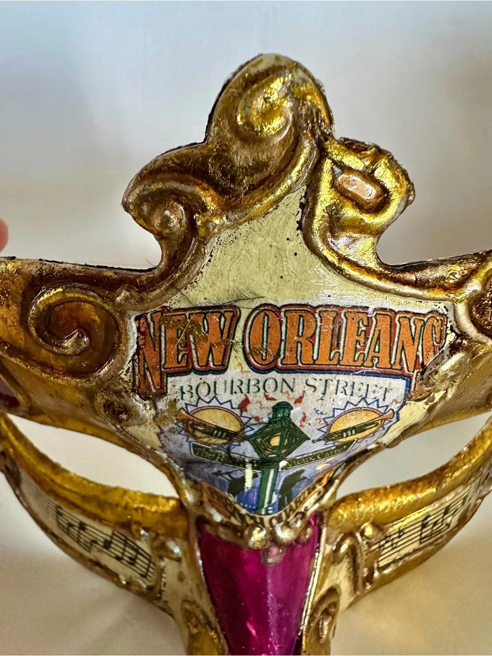Venetian Style Masquerade New Orleans Mardi Gras Face Mask